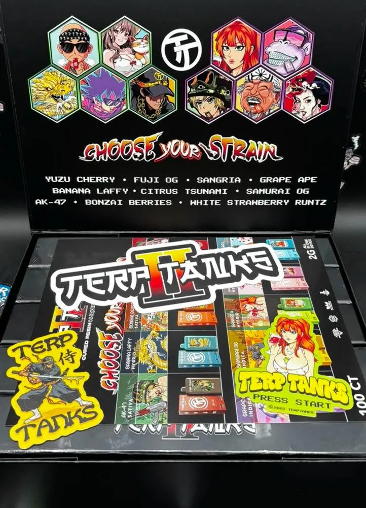 terp tanks collection box